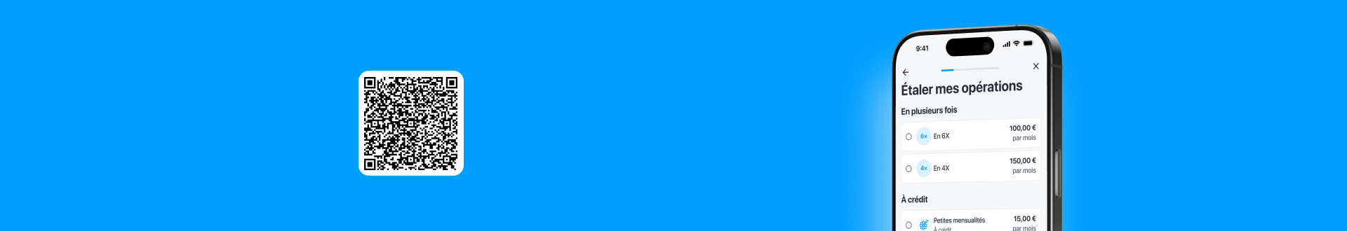 Etaler une opération de paiement en plusieurs fois à crédit !