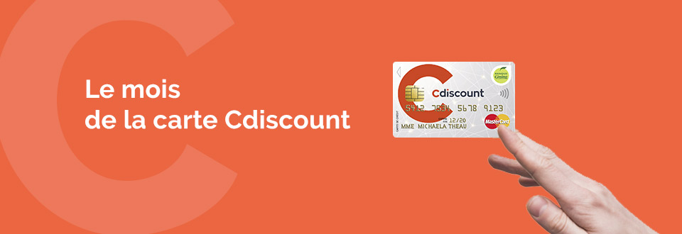 En Octobre, votre CB Cdiscount est une carte aux trésors !