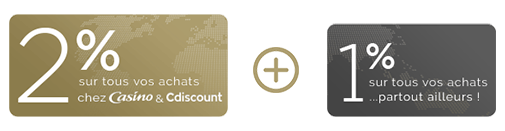 Fonctionnement cashback carte gold FLOA Bank